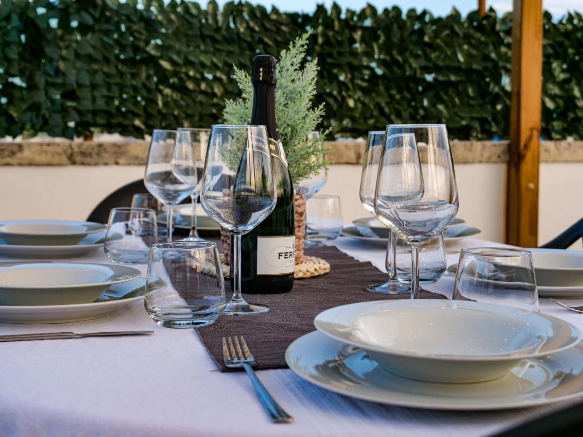 La Terrazza Dei Nonni Torre Specchia Ruggeri Exterior foto