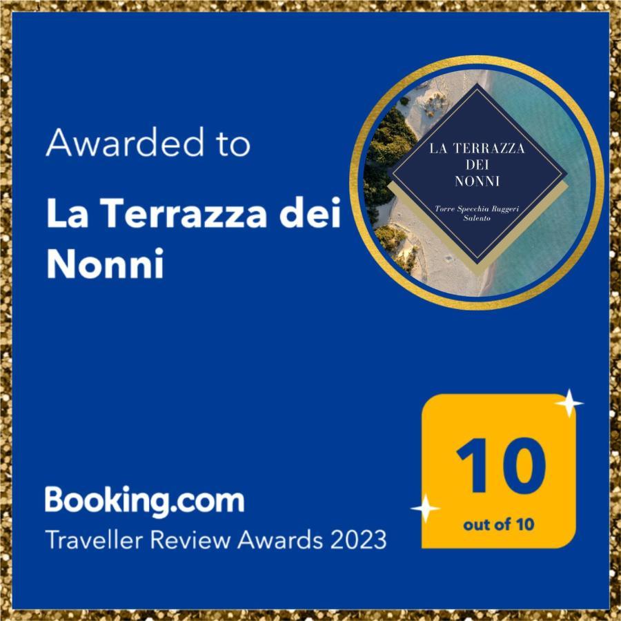 La Terrazza Dei Nonni Torre Specchia Ruggeri Exterior foto